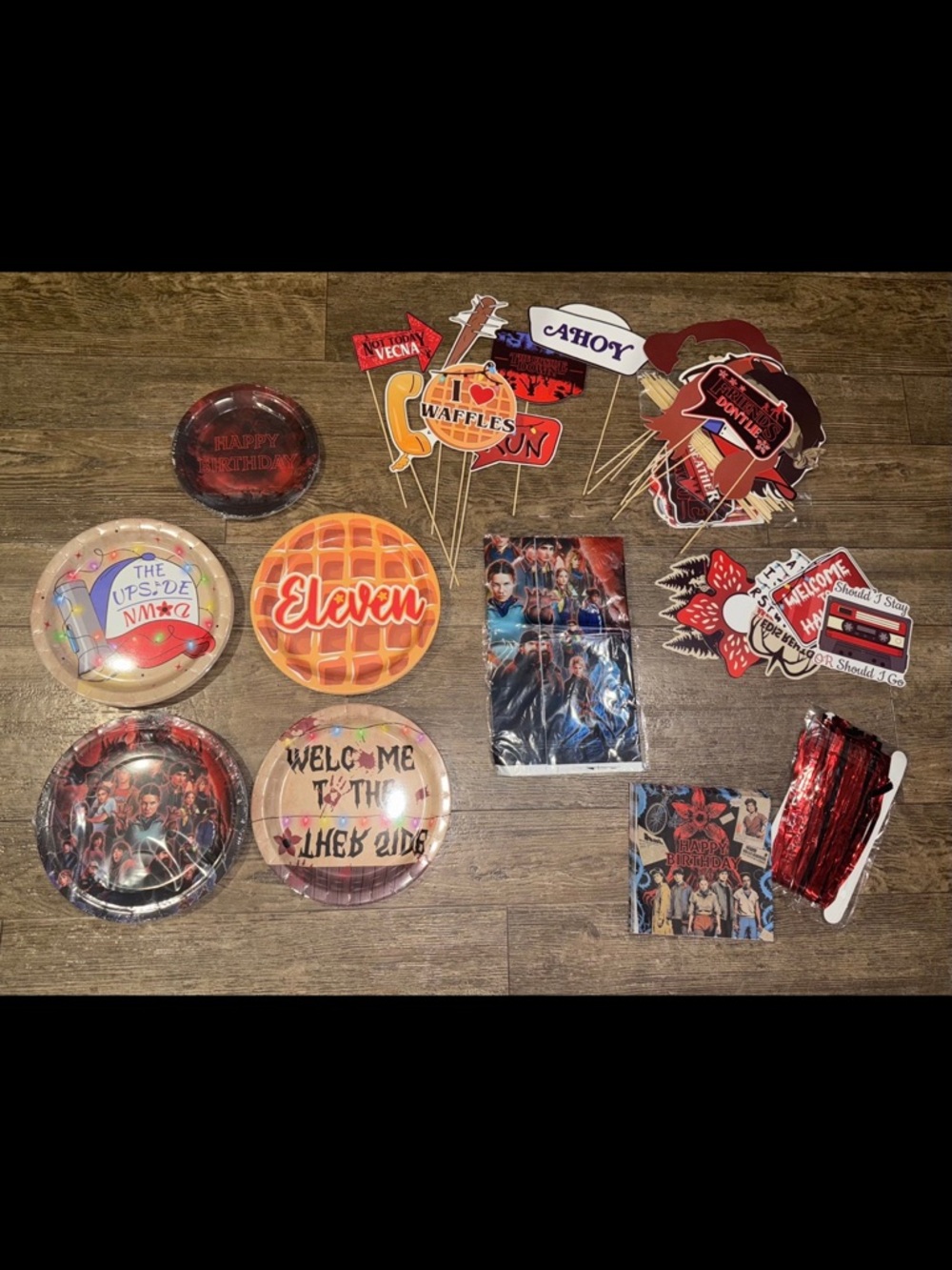 Stranger Things Birthday Party Decor Bundle